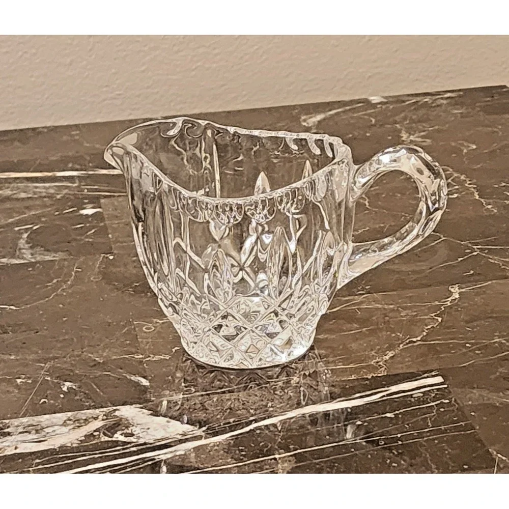 Gorham Crystal King Edward Creamer Retired